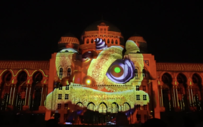 LAMPU 2019: Dasein Digital Media Team Awed Crowd at Putrajaya Light & Motion Festival